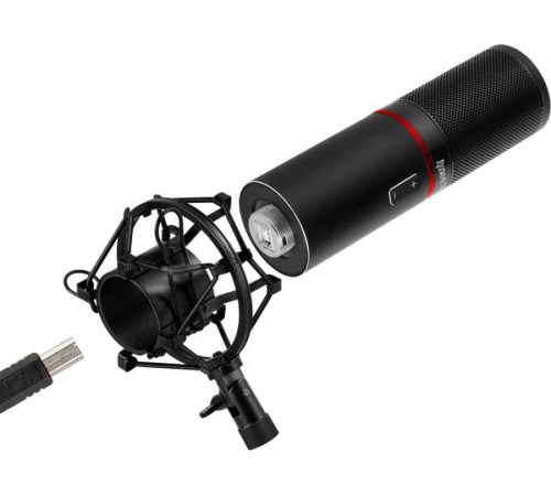 Redragon Игровой стрим микрофон Blazar GM300 USB, кабель 1.8 м Redragon Игровой стрим микрофон Blazar GM300 USB, кабель 1.8 м