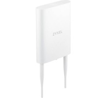 Точка доступа/ Zyxel Zyxel NebulaFlex NWA55AXE hybrid outdoor access point, 802.11a / b / g / n / ac / ax (2.4 and 5 GHz), external 2x2 antennas (included), up to 575 + 1200 Mbps, 1xLAN GE, anti- 4G / 5G, no Captive portal and WPA-Enterprise support, IP55