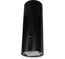 Кухонная вытяжка HOMSair/ Кухонная вытяжка HOMSair ART 1050WL 35 ЧЕРНЫЙ, комбинированное управление, LED освещение, 3 режима работы, производительность 1050 м3/ч, уровень шума 65 дБ