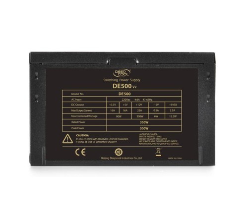 Блок питания Deepcool Explorer DE500 (ATX 2.31, 500W, PWM 120-mm fan, Black case) RET Блок питания Deepcool Explorer DE500 (ATX 2.31, 500W, PWM 120-mm fan, Black case) RET