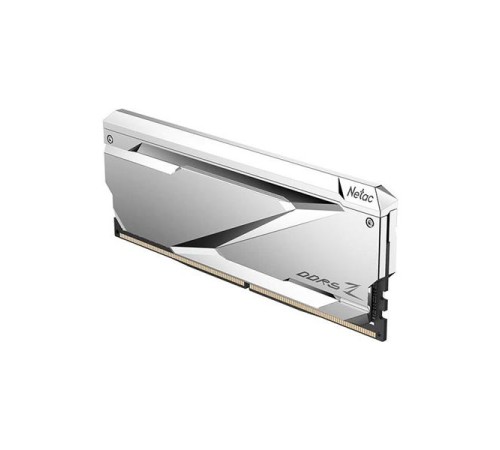 Оперативная память Netac Z RGB 32GB (2x16GB) DDR5-7200 (PC5-57600) C34 34-45-45-115 1.4V XMP Dual DIMM Kit Silver