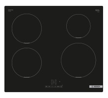 Встраиваемая индукционная панель BOSCH Индукционная,  !! 60 см, индукция,скошенные края, сенсорное управление, черный