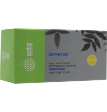 -/ Картридж лазерный Cactus CS-PH7100C 106R02606 голубой (4500стр.) для Xerox Phaser 7100/7100N/7100DN