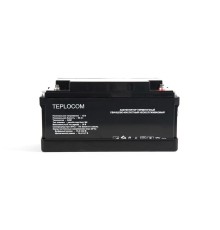  (435) Бастион TEPLOCOM 65Ач АКБ СК 12В/65 Ач/T7-M6/Срок службы — 12 лет/1 г.г