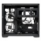 Корпус без блока питания/ Case HSPD F330, Panoramic Mini-tower, Black, TG, 0.5 SPCC, 3x120mm ARGB (FN027) mATX, mITX 160/400/200mm 1x2.5", 2x3.5", 4xPCI 1xUSB-C 3.0, 2xUSB-A1.0 428x280x375mm