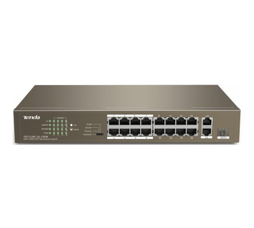 Коммутатор 18PORT F1118P-16-150W IP-COM