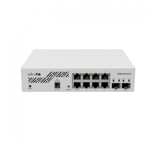 Коммутатор/ CSS610-8G-2S+IN Eight 1G Ethernet ports and two SFP+ ports for 10G fiber connectivity