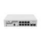 Коммутатор/ CSS610-8G-2S+IN Eight 1G Ethernet ports and two SFP+ ports for 10G fiber connectivity