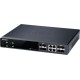 Коммутатор/ QNAP QSW-M804-4C 10 Gbps managed switch with 8 SFP + ports, 4 of which are combined with RJ-45, throughput up to 160 Gbps, JumboFrame support.