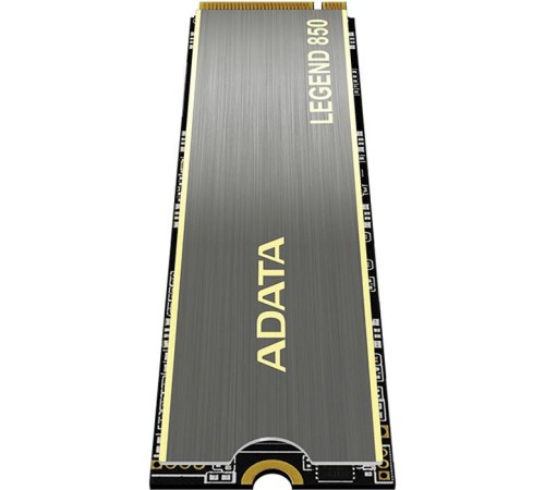 Твердотельный накопитель/ ADATA SSD LEGEND 850, 2TB, M.2(22x80mm), NVMe 1.4, PCIe 4.0 x4, 3D NAND, R/W 5000/4500MB/s, IOPs 400 000/550 000, TBW 2000, DWPD 0.54, with Heat Sink (5 лет) Твердотельный накопитель/ ADATA SSD LEGEND 850, 2TB, M.2(22x80mm), NVMe 1.4, PCIe 4.0 x4, 3D NAND, R/W 5000/4500MB/s, IOPs 400 000/550 000, TBW 2000, DWPD 0.54, with Heat Sink (5 лет)