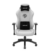 Кресло игровое Anda Seat Phantom 3, цвет серый, размер L (90кг), материал ткань (модель AD18)