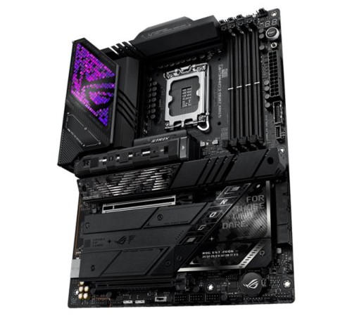 Материнская плата ASUS ROG STRIX Z890-E GAMING WIFI, LGA1851, Z890, 4*DDR5, 4*SATA, 7*M.2, 10*USB 3.2, 2*Type-C, 2*PCIx16, 2*Thunderbolt™ 4, HDMI+DP, ATX; 90MB1IM0-M0EAY0