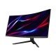 Монитор/ Acer ED343CURHbmiippx 34'', ZeroFrame, Curved 1000R Black, 21:9, VA, 3440x1440, 1 / 4ms, 300cd, 100Hz, 2xHDMI(2.0) + 2xDP(1.2) + Audio out, Speakers 3Wx2, sync: FreeSync, hdr: HDR 10