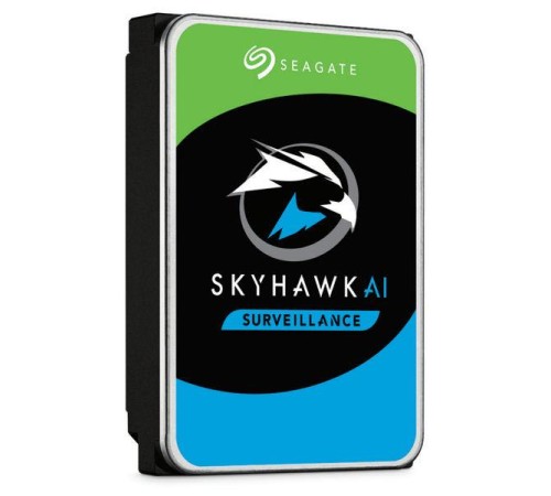 Жесткий диск Seagate SkyHawk AI HDD 3.5" SATA 8Tb, 7200 rpm, 256Mb buffer, 512e, ST8000VE001, 1 year