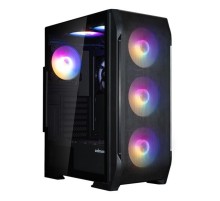 корпус ZALMAN N7 PLUS V2, ATX, BLACK, WINDOW, 1xCombo (3.5” or 2.5”), 1 x 3.5”, 3 x 2.5”, 2xUSB2.0, 1xUSB3.0, FRONT 3x120mm RGB, REAR 1x120mm RGB, TOP 2x120mm RGB, SIDE 1x120mm