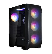 корпус ZALMAN N7 PLUS V2, ATX, BLACK, WINDOW, 1xCombo (3.5” or 2.5”), 1 x 3.5”, 3 x 2.5”, 2xUSB2.0, 1xUSB3.0, FRONT 3x120mm RGB, REAR 1x120mm RGB, TOP 2x120mm RGB, SIDE 1x120mm