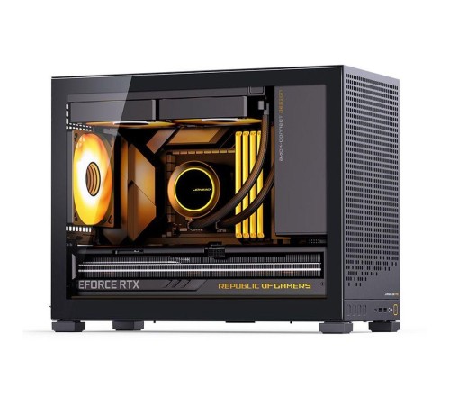 Корпус без блока питания/ Case JONSBO D32 PRO, Mini-Tower, TG, no fan, 2xUSB-A 3.2 + 1xUSB-C 3.2, mATX, mDTX, mITX Black Корпус без блока питания/ Case JONSBO D32 PRO, Mini-Tower, TG, no fan, 2xUSB-A 3.2 + 1xUSB-C 3.2, mATX, mDTX, mITX Black