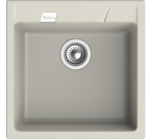 Кухонная мойка RIVELATO RIVELATO Мойка RAUM 50  1-чаша 500*510мм, монтаж: врезной, материал: кварц, цвет: топаз
