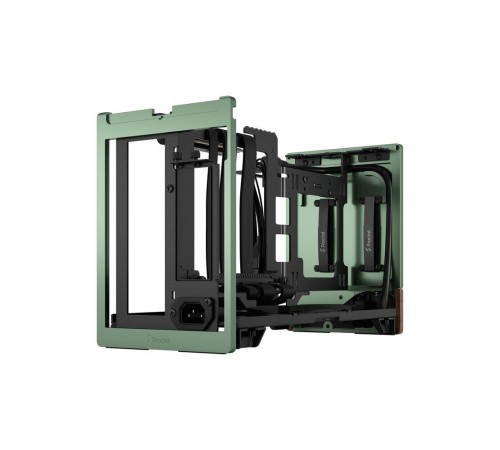 Корпус без блока питания/ Case Fractal Design Terra, Mini-Tower, no fans, 1xUSB-A 3.0 + 1xUSB 3.2 Type-C, SFX PSU Support, mITX Jade