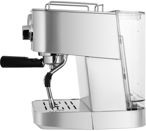 Кофемашина рожкового типа MAUNFELD/ Кофемашина рожкового типа MAUNFELD MF-721S PRO, мощность 1140 Вт, давление 15 бар, капучинатор, возможность приготовления 2 чашек, цвет нержавеющая сталь