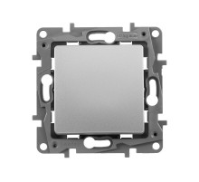 Выключатель одноклавишный, автоматические клеммы, Etika, 10AX, 250В~, алюминий