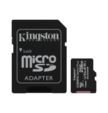 Карта памяти Kingston 256GB microSDXC Canvas Select Plus 100R A1 C10 Card + Adapter/ Kingston 256GB microSDXC Canvas Select Plus 100R A1 C10 Card + Adapter