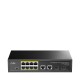 Коммутатор/ 8-10/100/1000 BASE-T Gigabit ports,2-Port 10/100/1000 BASE-T Gigabit Uplink ports, 2-1000 BASE-X SFP Slot, 8-port IEEE 802.3at PoE+ Injector, Supports PoE power up to 30W for each PoE port, Extend Mode (Port#7 and #8 support transmit distance