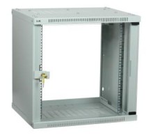 ITK Шкаф LINEA WE 6U 600x600мм дверь стекло серый