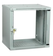 ITK Шкаф LINEA WE 6U 600x600мм дверь стекло серый