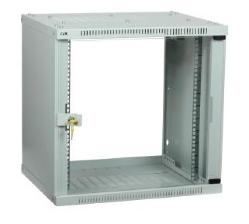 ITK Шкаф LINEA WE 6U 600x600мм дверь стекло серый