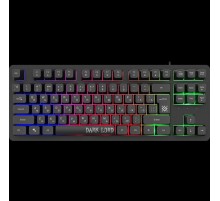 Defender Проводная игровая клавиатура Dark Lord GK-580 RU, черный,радужная,87кнопок