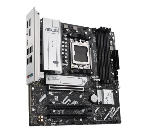 Материнская плата ASUS PRIME B840M-A-CSM, AM5, B840, 4*DDR5, 4*SATA, 3*M.2, 2*USB 3.2, 4*USB 2.0, Type-C, 4*PCIx16, 2* DP+HDMI, mATX; 90MB1J10-M0EAYC
