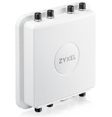 Точка беспроводного доступа Уличная точка доступа Zyxel NebulaFlex Pro WAX655E, WiFi 6, 802.11a/b/g/n/ac/ax (2,4 и 5 ГГц), внешние N-type антенны 2x2/4x4 (отдельно), до 575+4800 Мбит/с, 1xLAN 2.5GE, IP67, PoE only