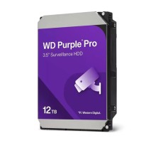 Жесткий диск Western Digital Purple Pro HDD 3.5" SATA 12Tb, 7200 rpm, 512MB buffer (DV&NVR + AI), WD122PURP, 1 year