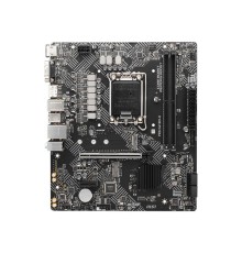 Материнская плата MSI PRO H610M-G DDR5 s1700,2DDR5,1PCI-Ex16,1PCI-Ex1,2M.2(KEY M+KEY E),4SATA, mATX, RTL