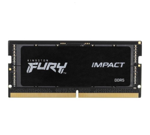 Память оперативная/ Kingston 32GB 5600MT/s DDR5 CL40 SODIMM FURY Impact PnP Память оперативная/ Kingston 32GB 5600MT/s DDR5 CL40 SODIMM FURY Impact PnP