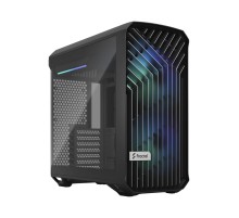 Корпус ПК без блока питания/ Case Fractal Design Torrent Compact RGB TG Light Tint, Midi-Tower, 2x180mm RGB, 2xUSB-A 3.2 + 1xUSB 3.2 Type-C E-ATX, SSI-CEB, ATX, mATX, mITX Black