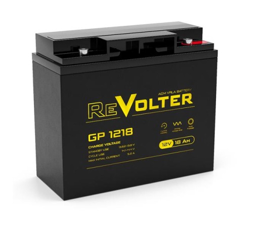 аккумуляторная батарея Energon Аккумуляторная батарея универсальная Revolter GP 1218 (12V / 18Ah) аккумуляторная батарея Energon Аккумуляторная батарея универсальная Revolter GP 1218 (12V / 18Ah)