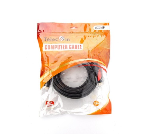 Кабель/ Кабель HDMI-19M --- HDMI-19M ver 2.0 4K*30Hz,7.5m 2F Telecom Pro <TCG220F-7.5M> Кабель/ Кабель HDMI-19M --- HDMI-19M ver 2.0 4K*30Hz,7.5m 2F Telecom Pro <TCG220F-7.5M>