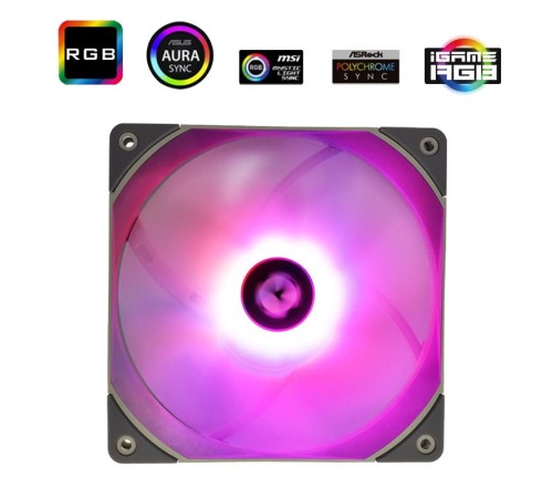 Кулер для корпуса/ Case Cooler Thermalright TL-C14L RGB (140x140x26mm, 4-pin PWM, RGB, 74.3CFM, 26.6dBA, 1500RPM, Grey) Кулер для корпуса/ Case Cooler Thermalright TL-C14L RGB (140x140x26mm, 4-pin PWM, RGB, 74.3CFM, 26.6dBA, 1500RPM, Grey)