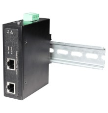 Инжектор/ OSNOVO Промышленный гигабитный PoE-инжектор, до 30W, IEEE 802.3af/at, питание DC48-56V