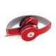 Гарнитура Genius HS-M450 Red (проводная 3,5мм, складная, микрофон/управление на проводе) (Мятая упаковка)