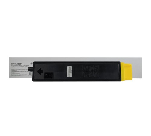 Тонер-картридж F+ imaging, желтый, 6 000 страниц, для Kyocera моделей TASKalfa 2550ci (аналог TK-8315Y /1T02MVANL0), FP-TK8315Y