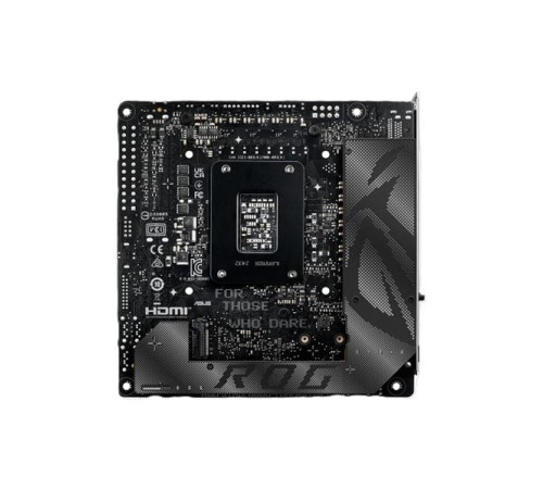 Материнская плата ASUS ROG STRIX B860-I GAMING WIFI, LGA1851, B860, 2*DDR5, 4*SATA, 2*M.2, 6*USB 3.2, Type-C, 1*PCIx16, DP+HDMI, mITX; 90MB1JB0-M0EAY0