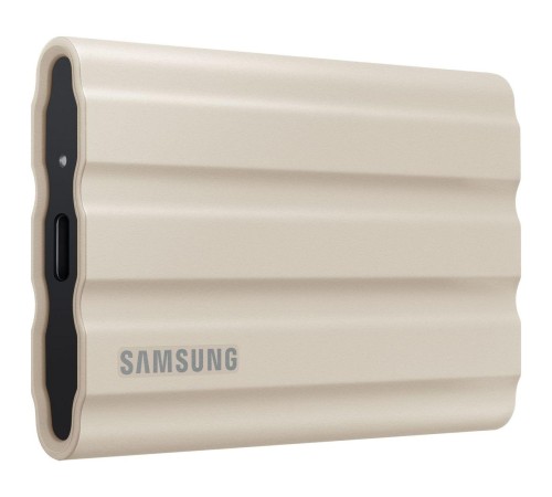 Внешние HDD и SSD/ Samsung External SSD T7 Shield, 1TB, Type C-to-C/A, USB 3.2 Gen2, R/W 1050/1000MB/s, IP65, 88x59x13mm, 98g, Beige (12 мес.) Внешние HDD и SSD/ Samsung External SSD T7 Shield, 1TB, Type C-to-C/A, USB 3.2 Gen2, R/W 1050/1000MB/s, IP65, 88x59x13mm, 98g, Beige (12 мес.)