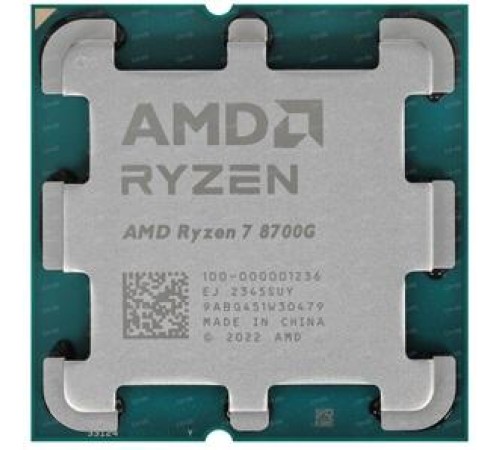 Процессор CPU AMD Ryzen 7 8700G, 8/16, 4.2-5.1GHz, 16MB, AM5, Radeon, 65W, OEM, 1 year Процессор CPU AMD Ryzen 7 8700G, 8/16, 4.2-5.1GHz, 16MB, AM5, Radeon, 65W, OEM, 1 year