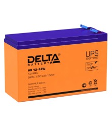 Аккумуляторная батарея DELTA BATTERY HR 12-24 W (12 В / 6 Ач)