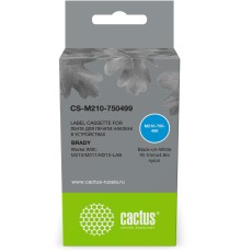 -/ Картридж ленточный Cactus CS-M210-750499 M210-750-499 для Brady M210/M211/M210-LAB