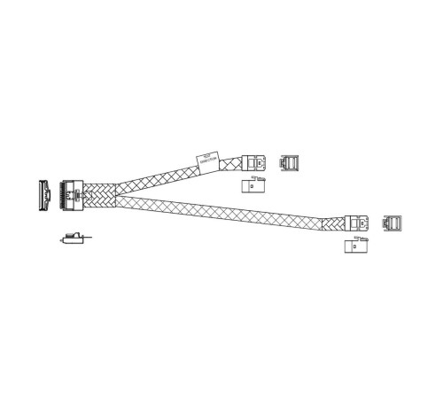 Кабель/ ESC8000(A) RAID CABLE KIT/SUPPORT NVME/SATA/SAS