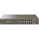 Коммутатор/ Tenda TEG1116P-16-150W 1000M&PoE 16-Port Gigabit Ethernet Switch with 16-Port PoE